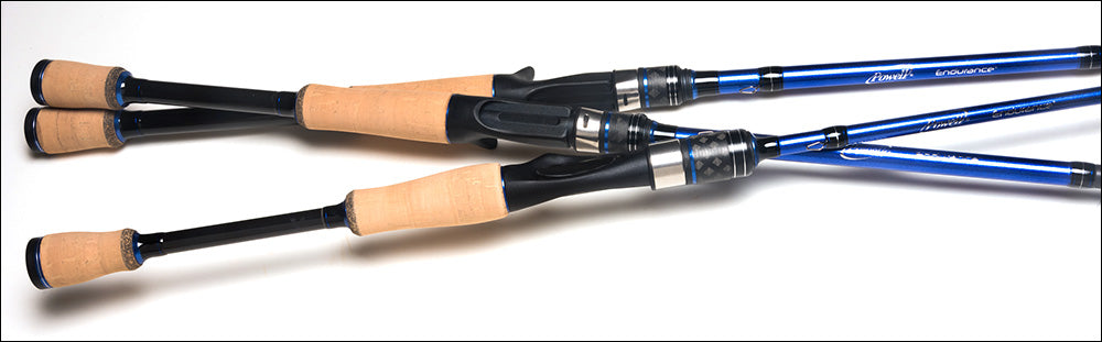 powell inferno rod paired with shimano caenan Endurance 775 Mag-Med-Hvy Ex Fast