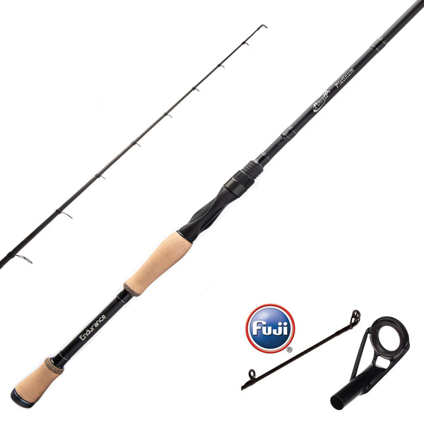 powell inferno rod paired with shimano caenan Platinum Spinning Endurance 712 MLEF Medium Light Ex-Fast