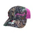 Snap Back Pink/Camo Hat